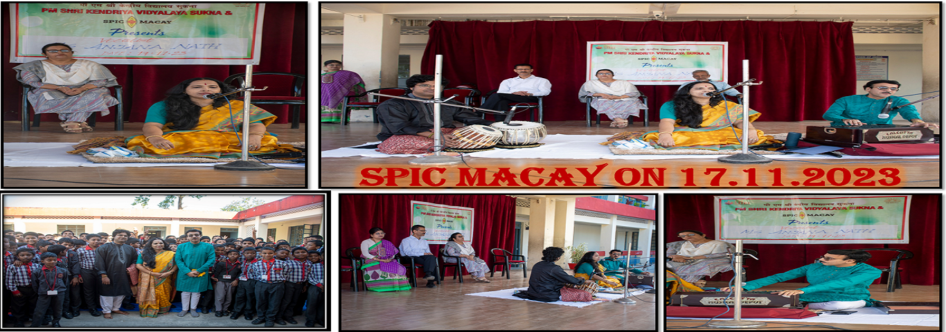 SPIC MACAY,17.11.2023 