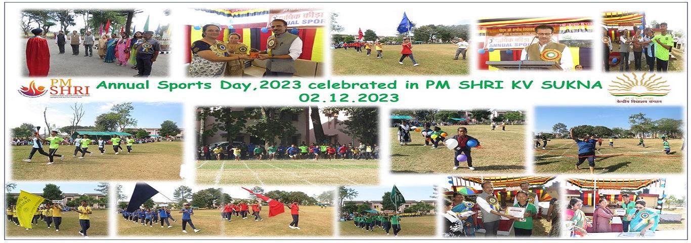 Annual Sports Day on 02.12.2023